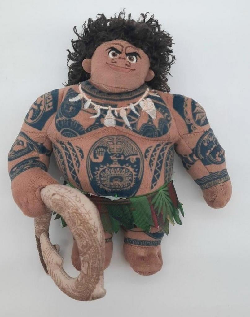 Disney Vaiana Moana Maui knuffel ca. 20cm hoog, Ophalen of Verzenden, Overige figuren, Zo goed als nieuw, Knuffel