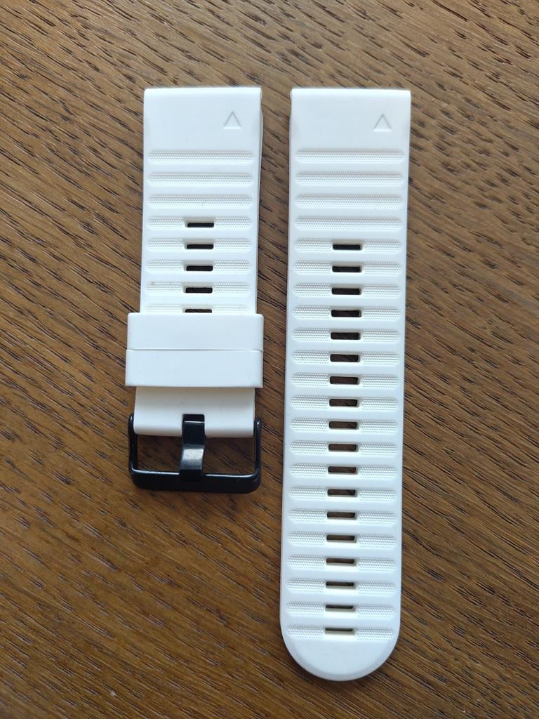 Garmin Quickfit 26 bandje siliconen wit, Wit, Garmin, Ophalen of Verzenden, Zo goed als nieuw