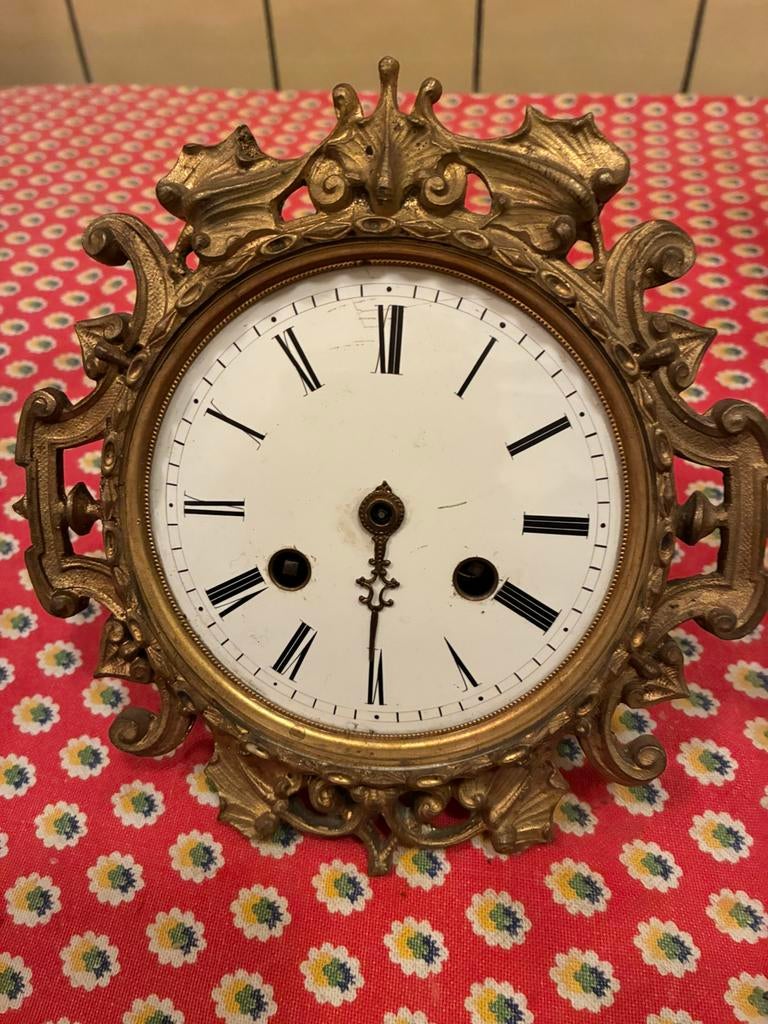 Oud Frans pendule uurwerk, Ophalen of Verzenden