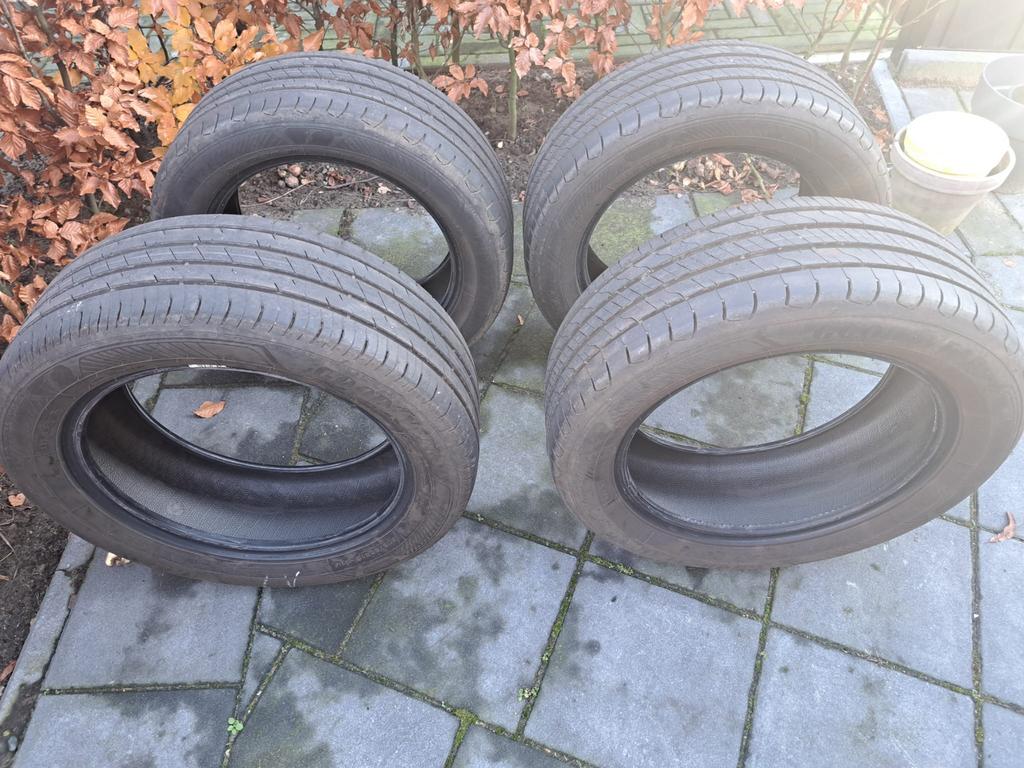 TEAB 4 x Goodyear Performance 3 205/55/R16 Zomerbanden, Ophalen, Zo goed als nieuw
