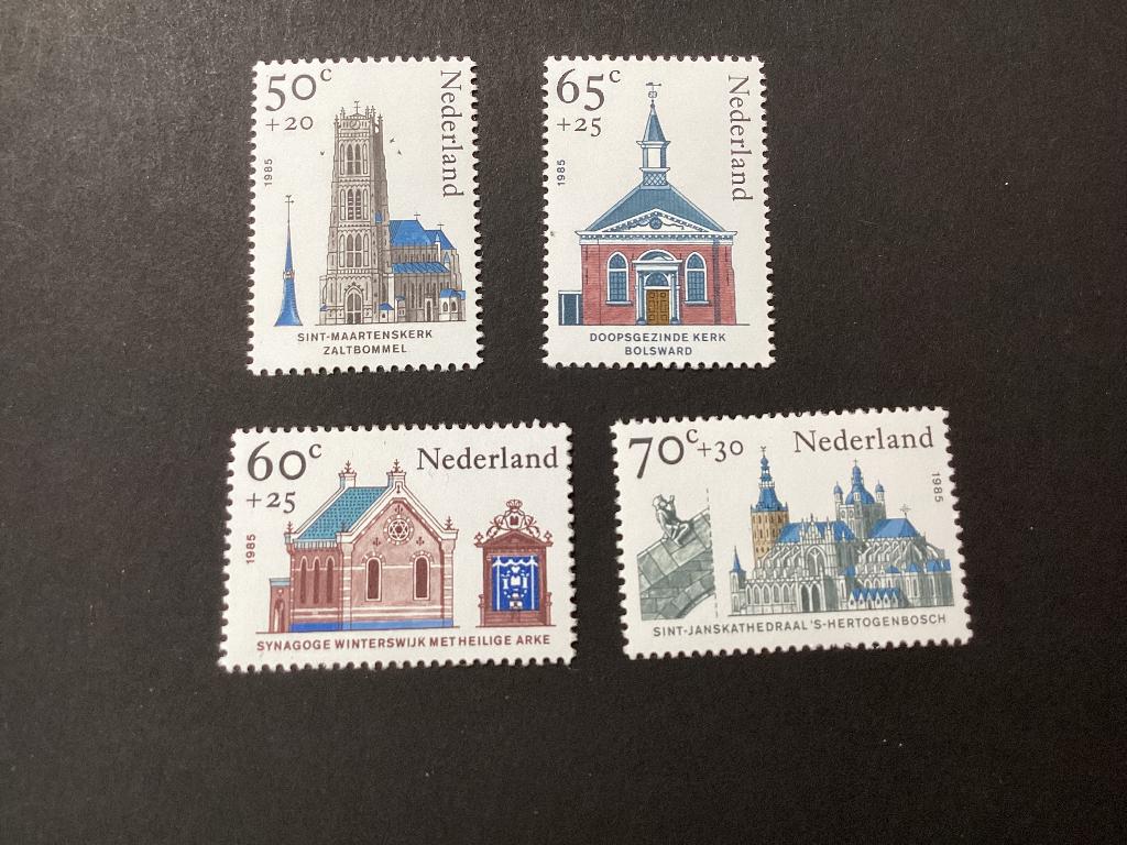 1985, Zomerzegels , 1324-1327, Postzegels en Munten, Postzegels | Nederland, Verzenden, Na 1940, Postfris