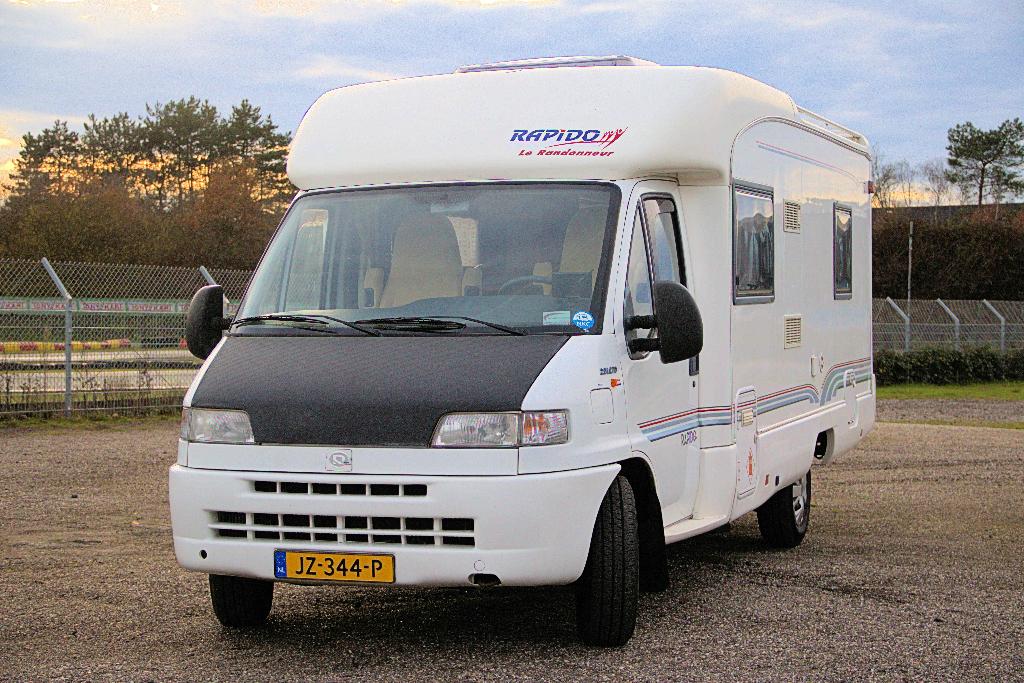 Fiat Ducato Rapido 772, Standaardzit, Omvormbare zithoek, Tot en met 3, 6 tot 7 meter