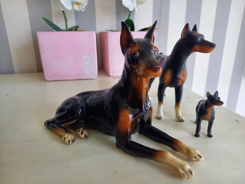 Doberman pinscher beeldjes

Vaga international, Ophalen, Gebruikt, Hond of Kat, Beeldje of Figuurtje
