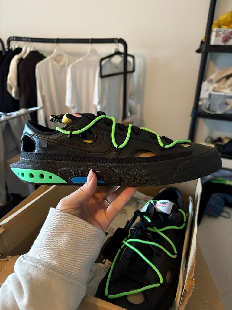 Nike x Off White Blazer Low - Nieuw!, Ophalen of Verzenden, Nieuw, Zwart, Sneakers of Gympen