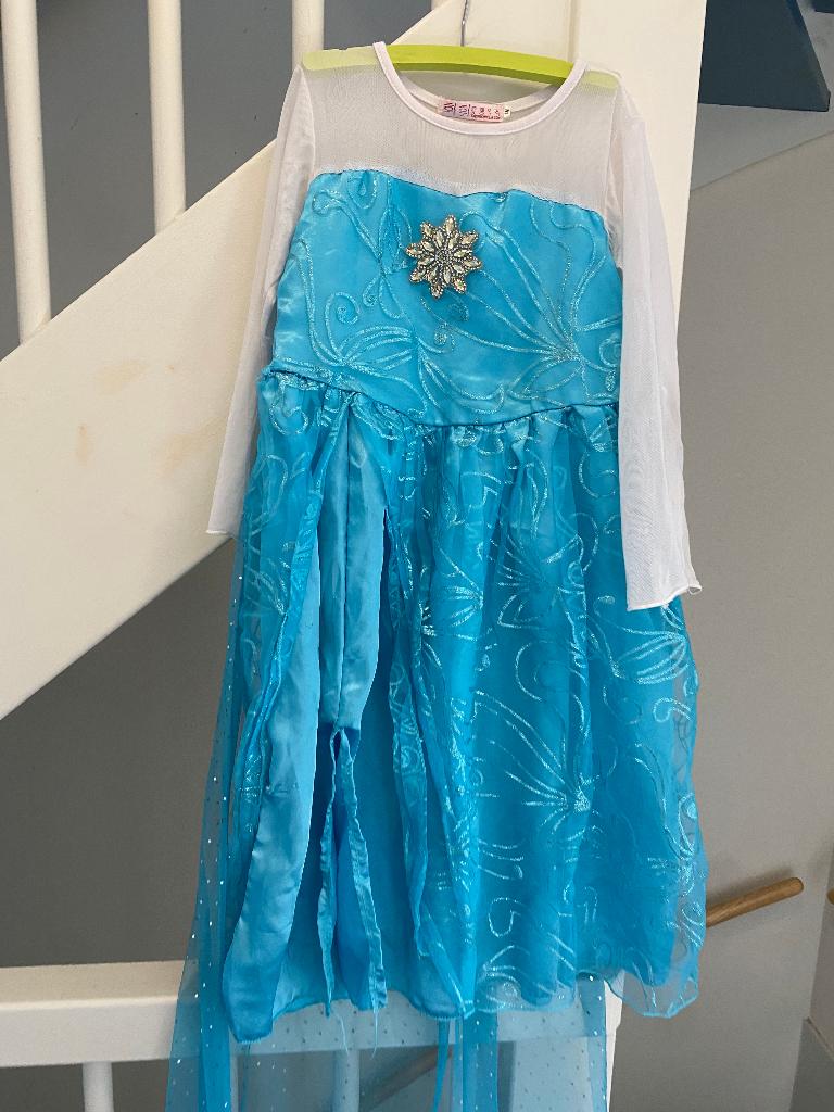 FROZEN MEISJE VERKLEED JURK, MAAT: 134/140, Ophalen of Verzenden, Gebruikt, Meisje, Jurk of Rok
