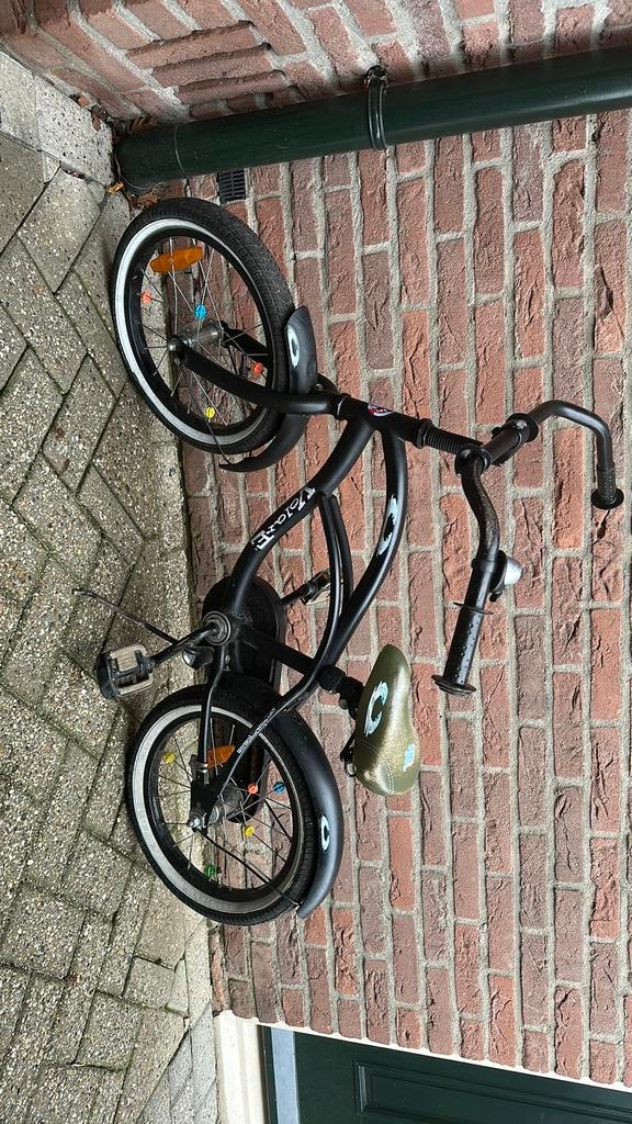 16 inch jonhens fiets, Ophalen, Gebruikt, Kinderkar, Minder dan 20 kg