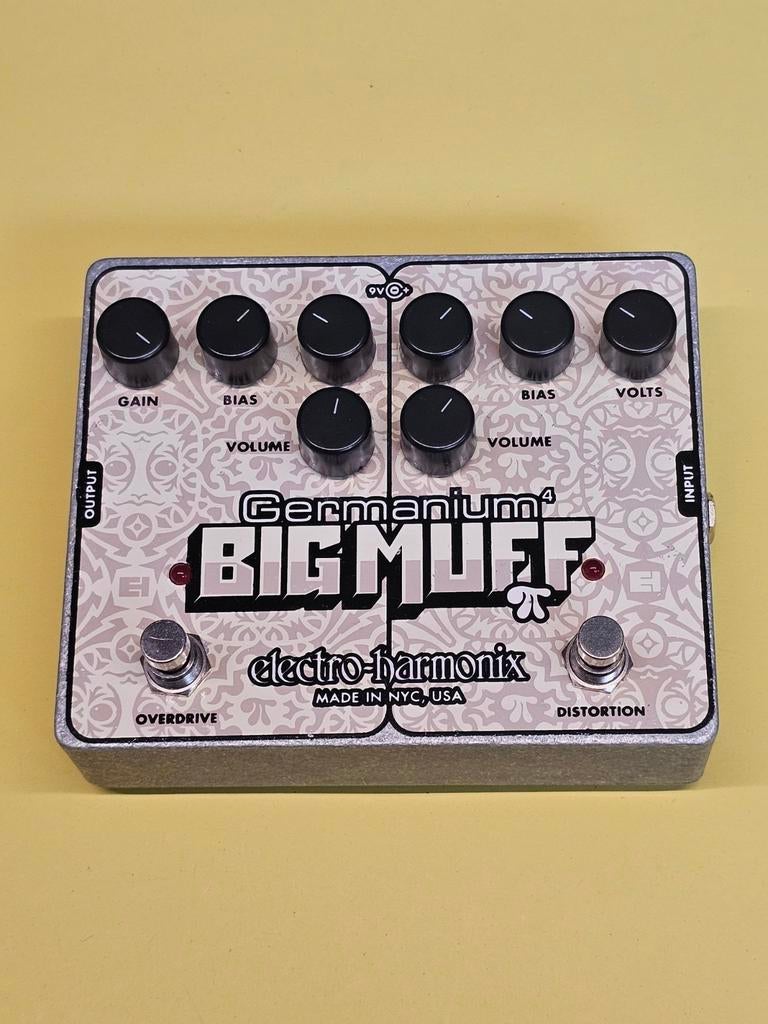 Electro Harmonix Germanium 4 Big Muff, Ophalen of Verzenden, 550 West 54th Street, New York, NY 10019, USA, Distortion, Overdrive of Fuzz