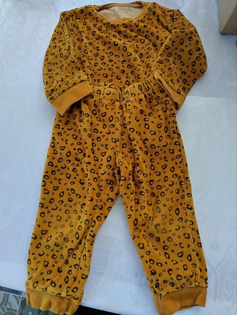 2 Hema Thuispakjes/Pyama Zachte Stof Maat 74/80 & 86/92, Kinderen en Baby's, Babykleding | Overige, Ophalen of Verzenden, Gebruikt