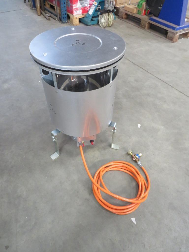 Biemmedue Oklima Gasheater SW 128 | 15-31kW Kachel Heater, 30 tot 80 cm, Biemmedue, Ophalen of Verzenden, Biemmedue