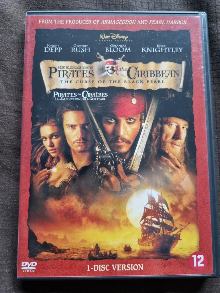 Pirates of the caribbean - the curse of the black pearl, Vanaf 12 jaar, Ophalen of Verzenden, Zo goed als nieuw, Overige gebieden
