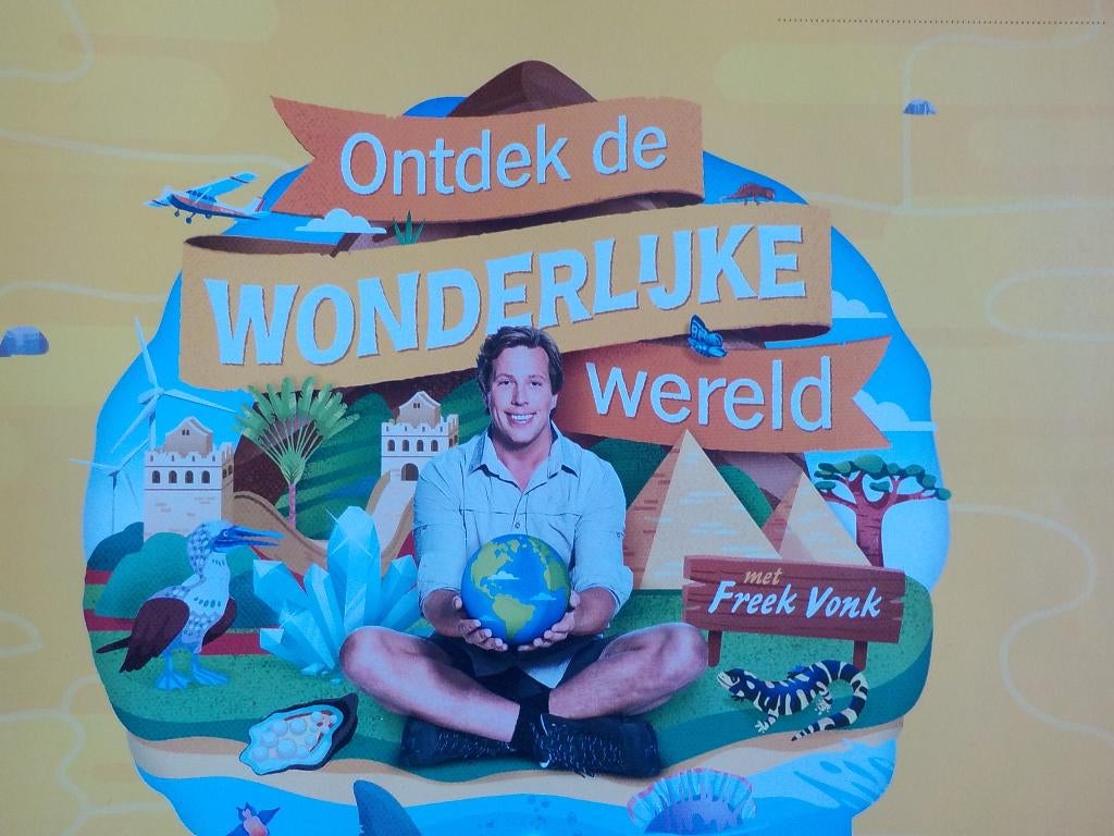 Ontdek de wonderlijke wereld met Freek Vonk AH actie 2016, Albert Heijn, Ophalen of Verzenden