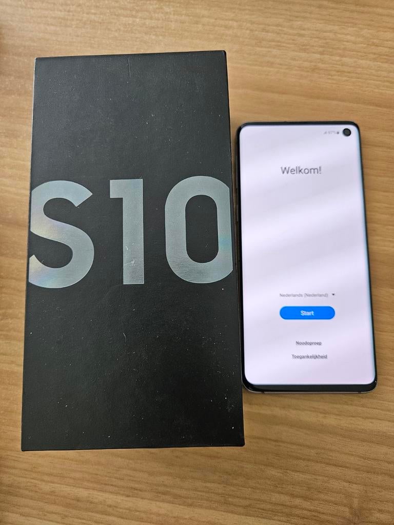 Samsung galaxy S10, Ophalen, Zwart, Zo goed als nieuw, Galaxy S10