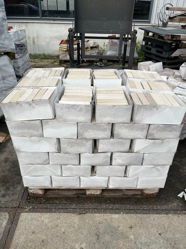 Baksteen steenstrips - 3600 stuks, Ophalen, Overige materialen, Wandtegels, Nieuw
