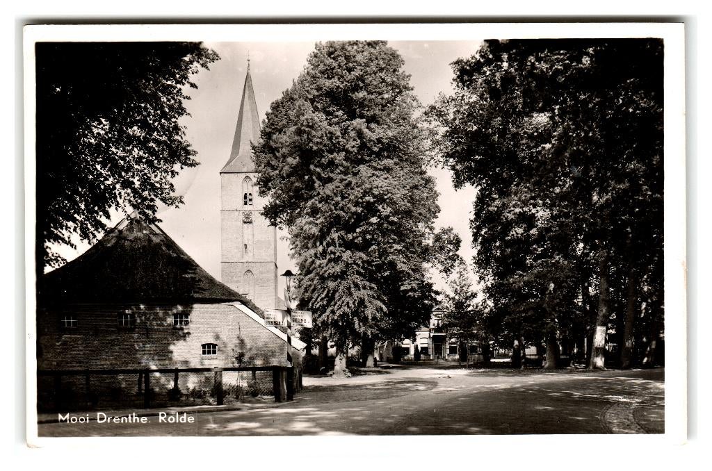 Rolde, Mooi Drenthe, Ophalen of Verzenden, 1940 tot 1960, Gelopen, Drenthe