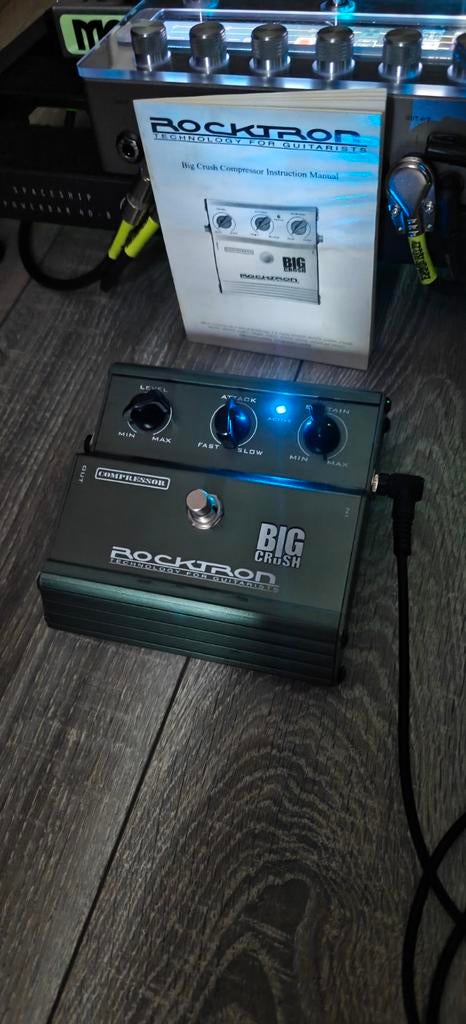 Big Crush Vintage Compressor Pedaal, Ophalen of Verzenden, Gebruikt, Compressor