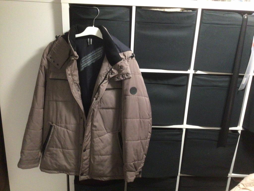 Daniel Hechter herenjas taupe maat 56, Ophalen of Verzenden, Zo goed als nieuw