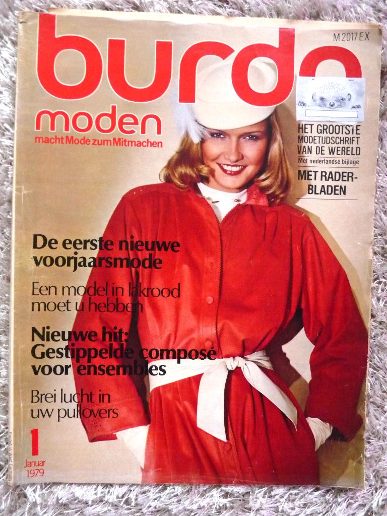 2 x BURDA jaren 70 - 1/1979 en 9/1976 mooie vintage-patr., Verzenden, Vrouw, Burda, Overige typen