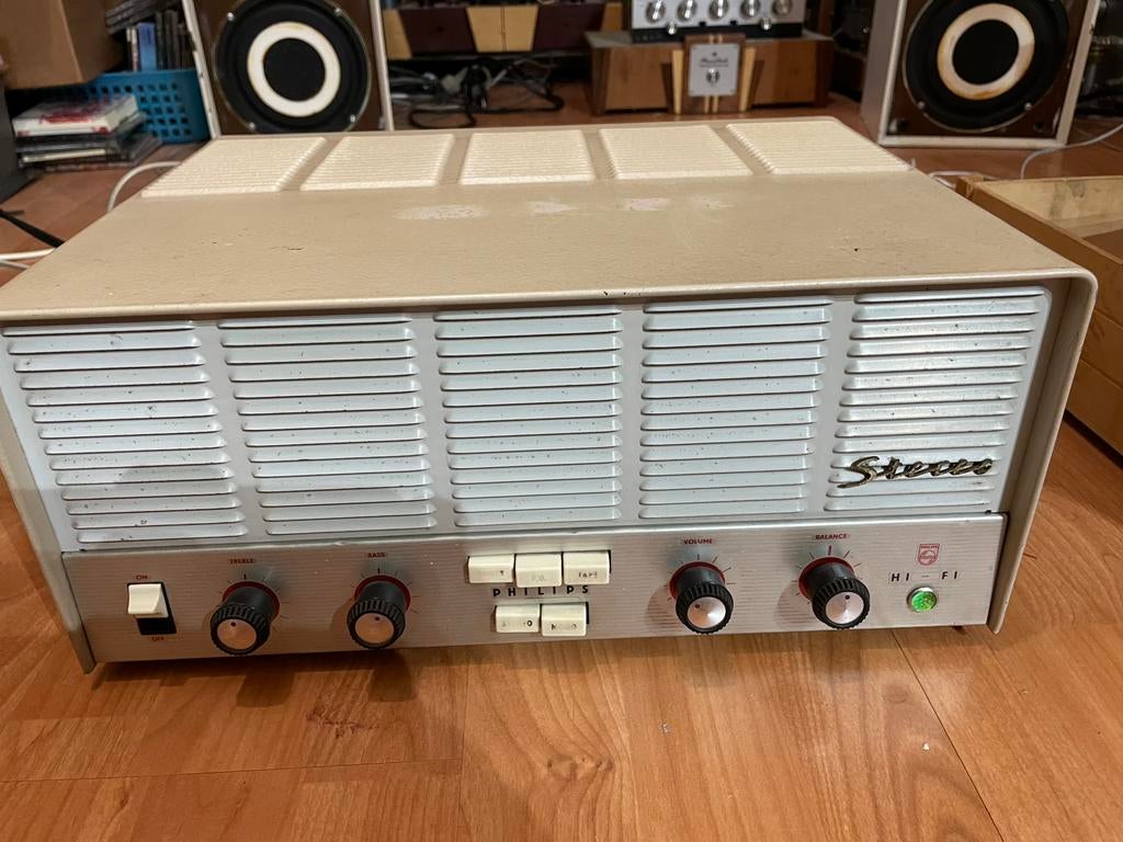 Philips Ag9015 buizenversterker, Audio, Tv en Foto, Buizenversterkers, Ophalen, Versterker