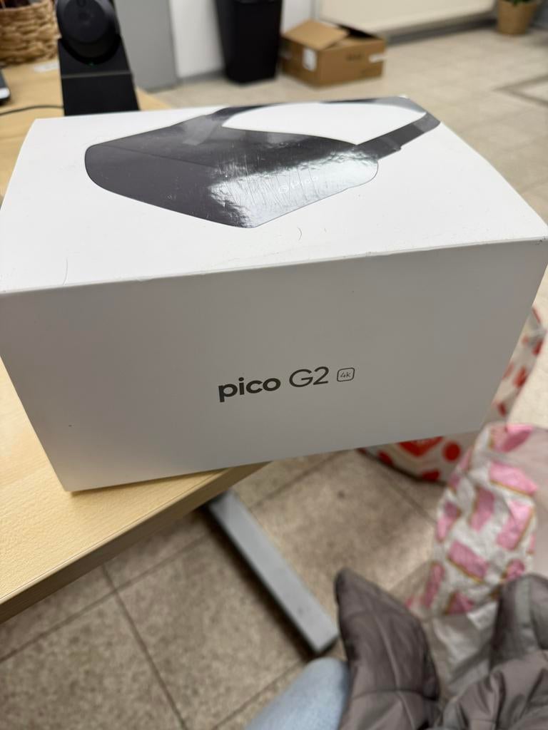 Pico G2 4K Standalone VR-bril - Zgan - Compleet in doos, Spelcomputers en Games, Virtual Reality, Ophalen of Verzenden, Zo goed als nieuw
