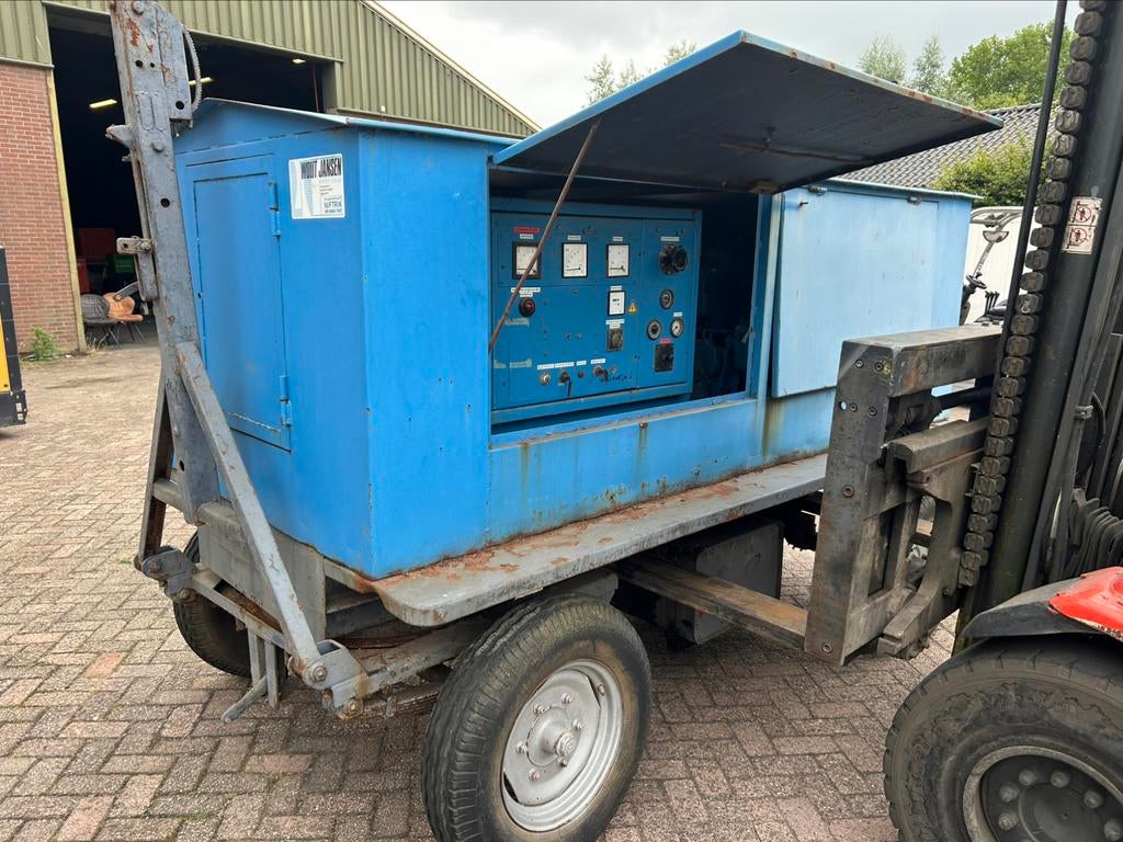 Deutz A4L514 45 kVA aggregaat. Aanhanger trailer, Ophalen of Verzenden, Dieselolie
