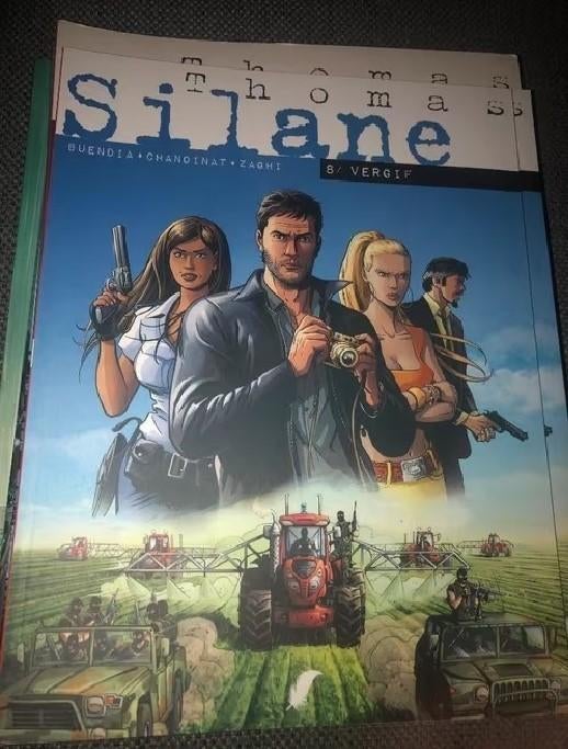 Vergif Thomas Silane k8, Eén stripboek, Ophalen of Verzenden, Zo goed als nieuw