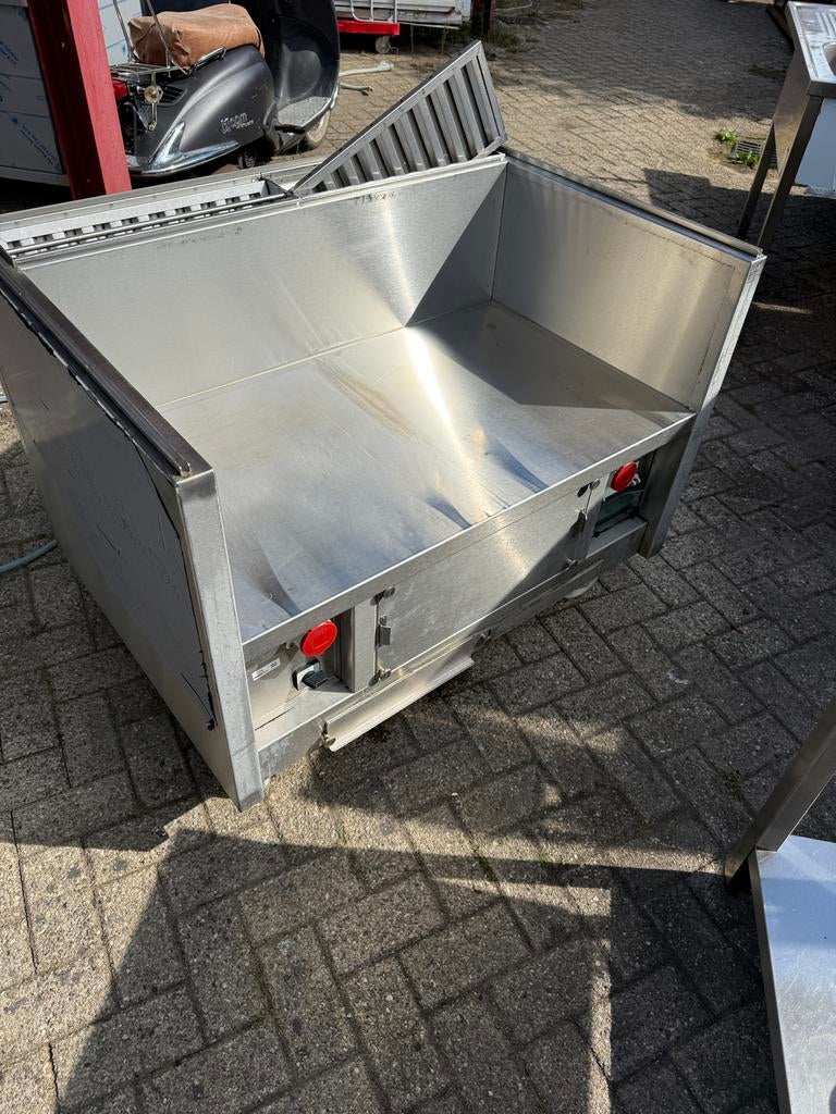 Rvs werk tafel onderstel  mobile werkbank met afzuigsystem, Doe-het-zelf en Verbouw, Werkbanken, Ophalen