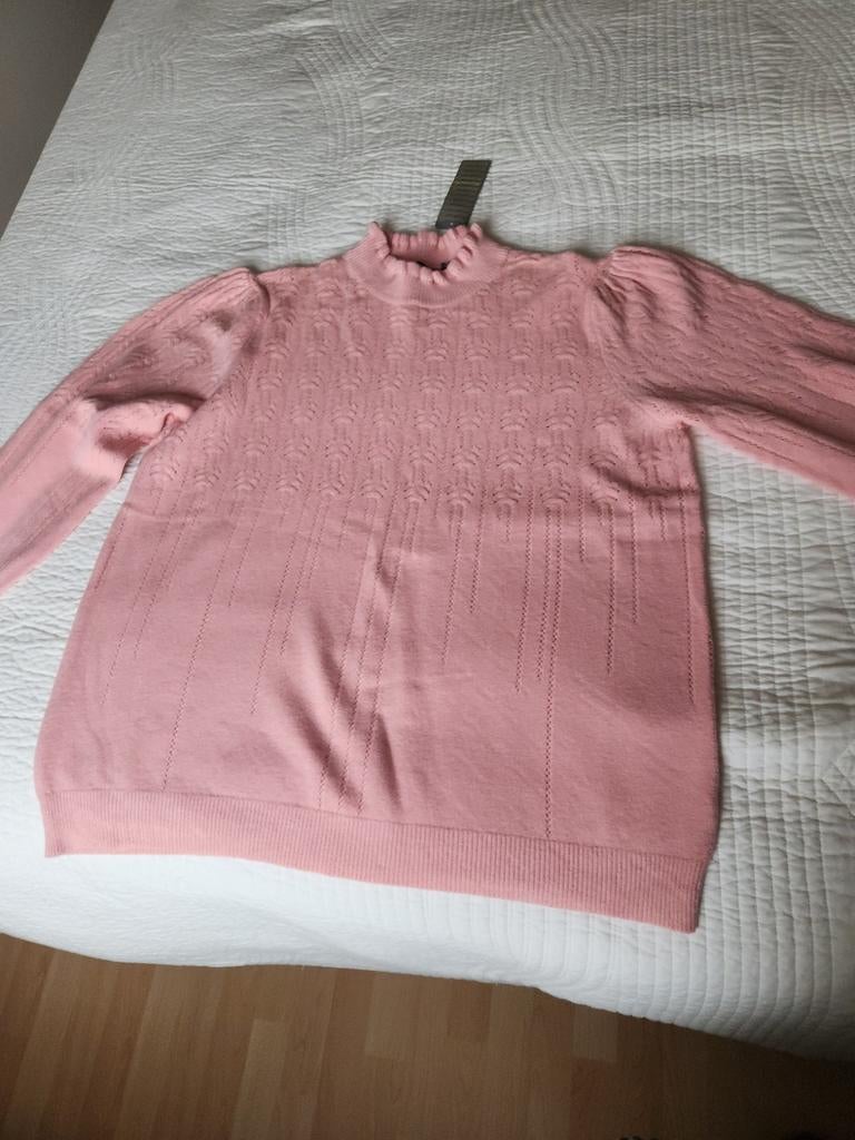 Nieuwe prachtige trui van Marinello 48, Kleding | Dames, Trui of Vest, Ophalen of Verzenden, Zo goed als nieuw, Roze