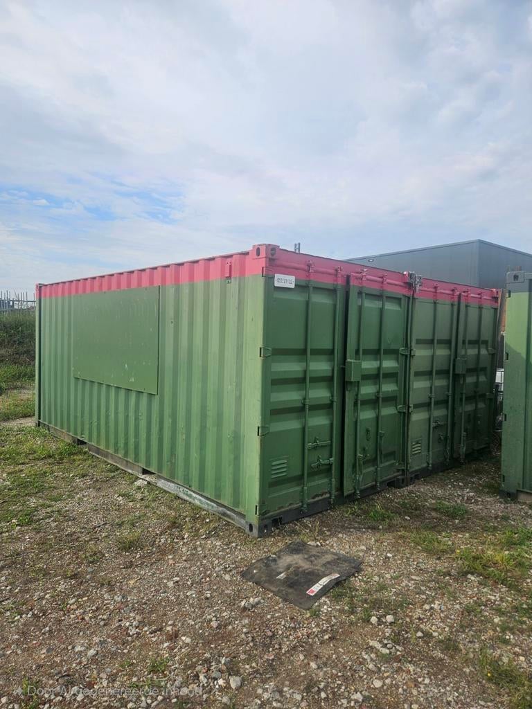 Zaagloods 5x6 mtr met groepenkast en verlichting, Ophalen, ., ., .