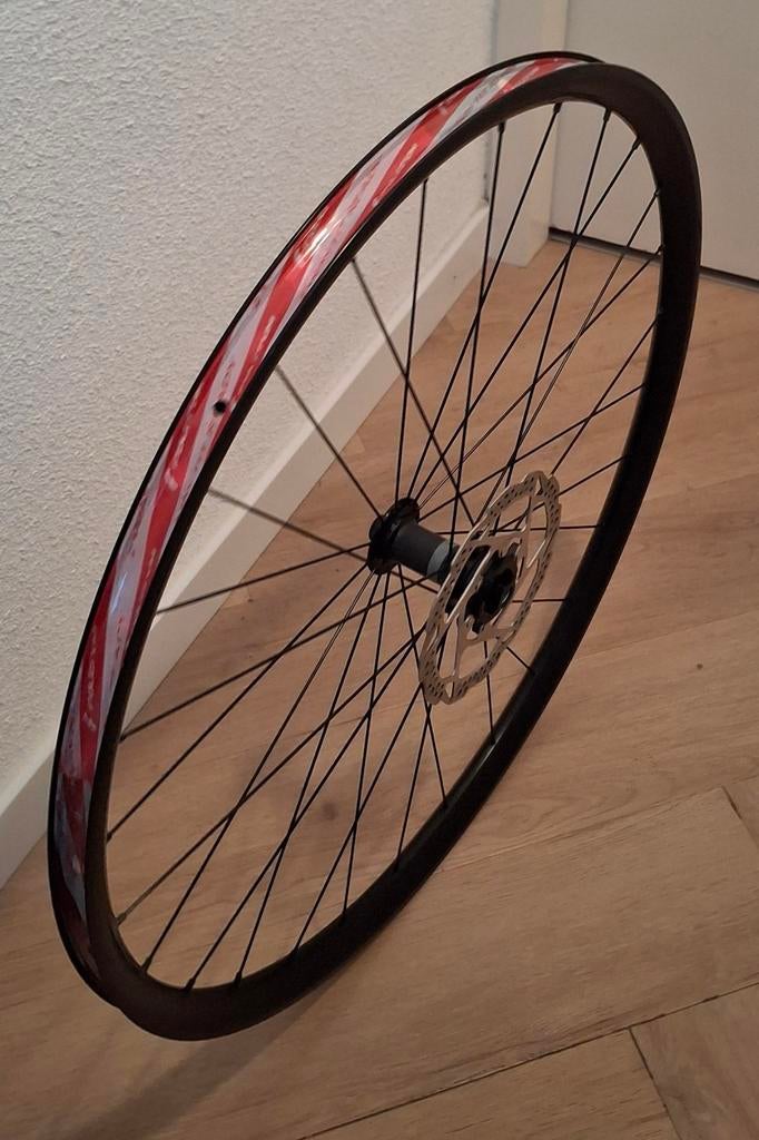 Voorwiel Fulcrum Rapid Red 99 voor gravelbike, Fietsen en Brommers, Fietsonderdelen, Gebruikt, Wiel, Ophalen