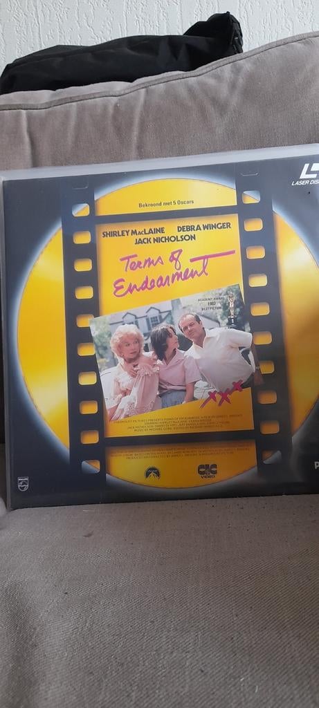 Laserdisc  Terms Of Endearment   PAL, Ophalen of Verzenden