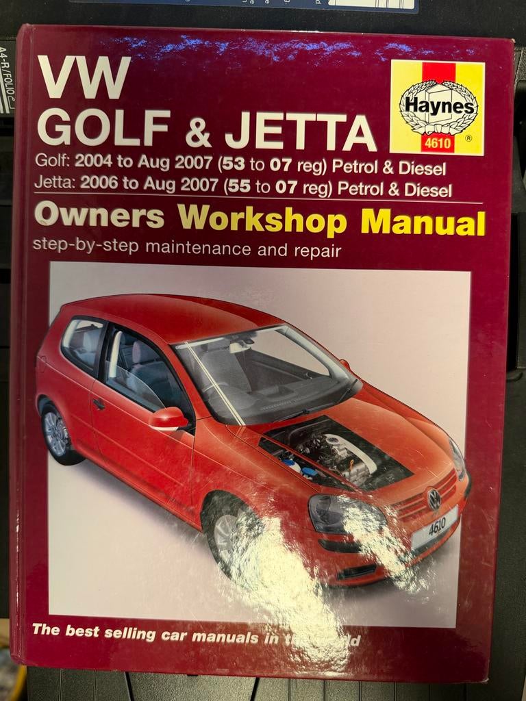 Haynes VW Golf & Jetta Werkplaatshandboek, Ophalen of Verzenden, Boek of Tijdschrift