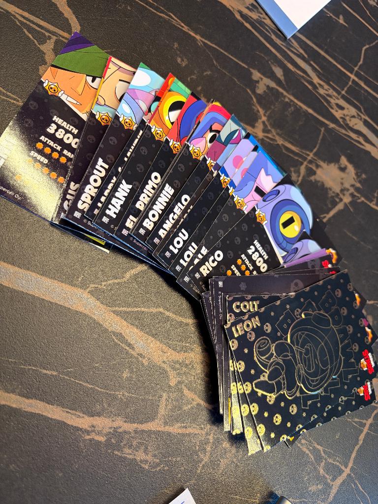 Brawl Stars trading cards Panini ruilen/kopen, Ophalen of Verzenden, Nieuw, Meerdere plaatjes
