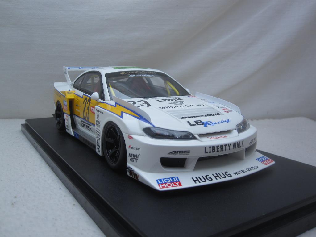 Nissan Silvia S15 LB Super Silhouette 1999 1:18 GT-Spirit, Hobby en Vrije tijd, Modelauto's | 1:18, Ophalen of Verzenden, Nieuw