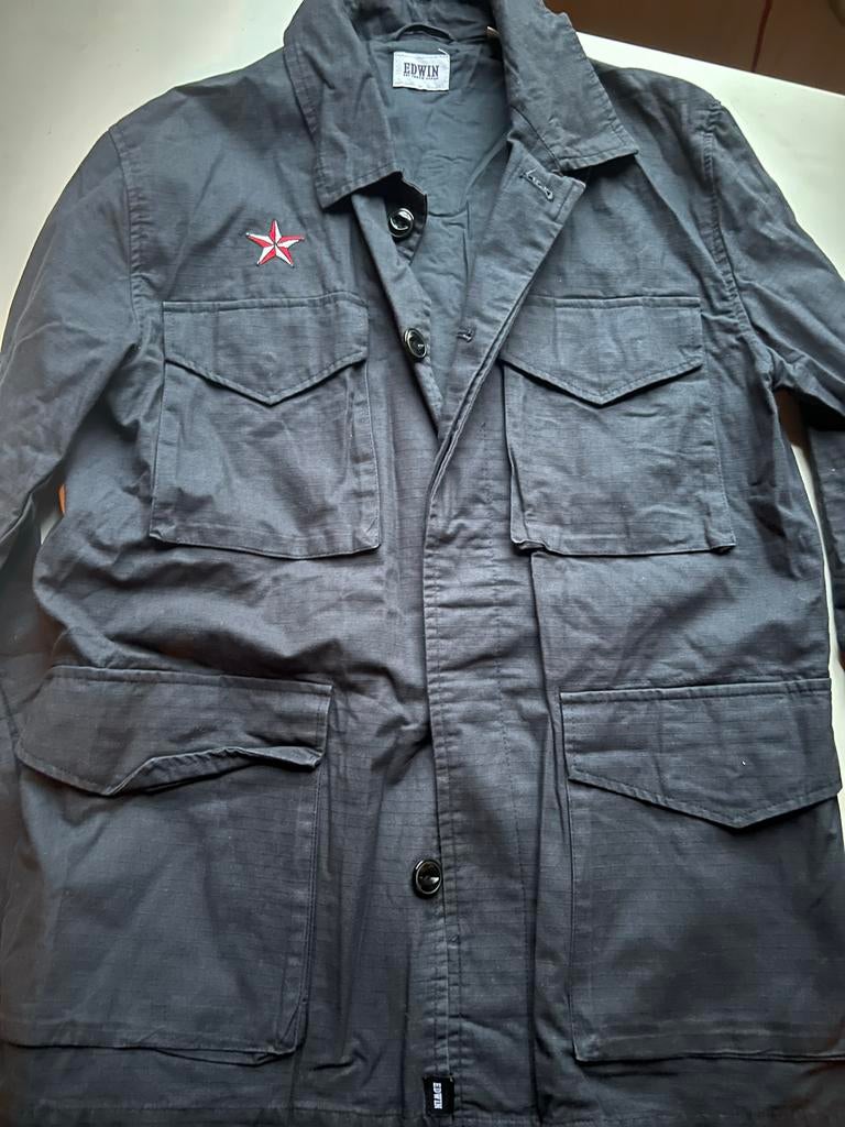 Edwin over-jasje S (tijger), Japan, Blauw, Edwin, Ophalen of Verzenden