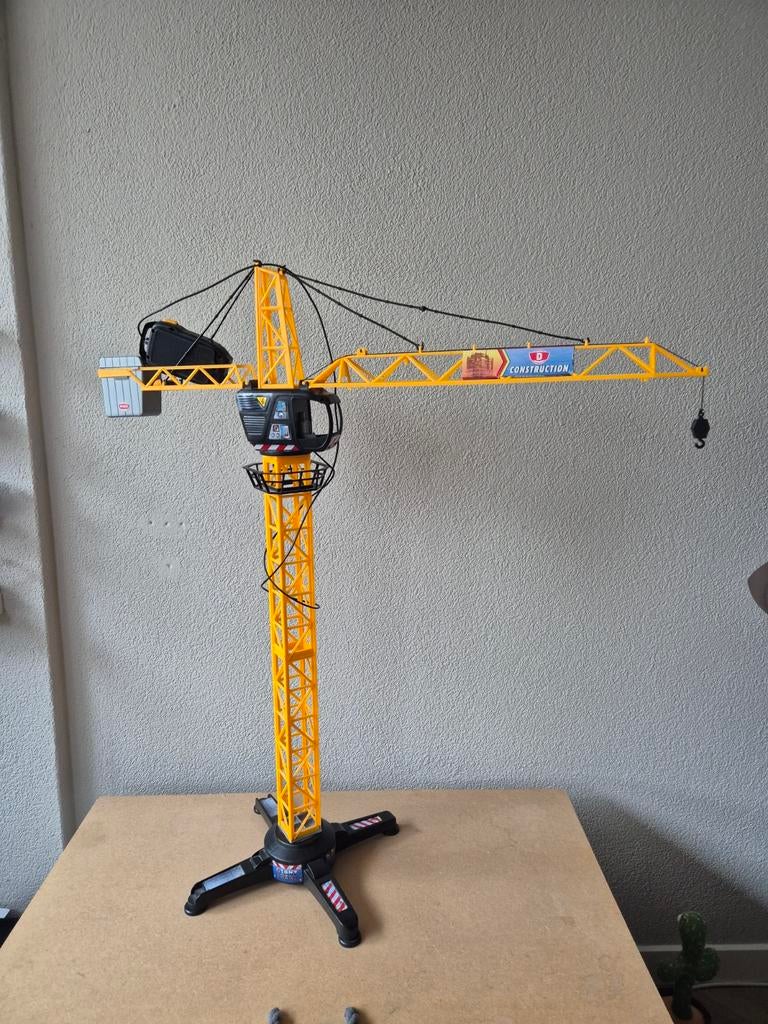 Speelgoed Hijskraan met Afstandsbediening, Ophalen, Zo goed als nieuw, Afstandsbediening