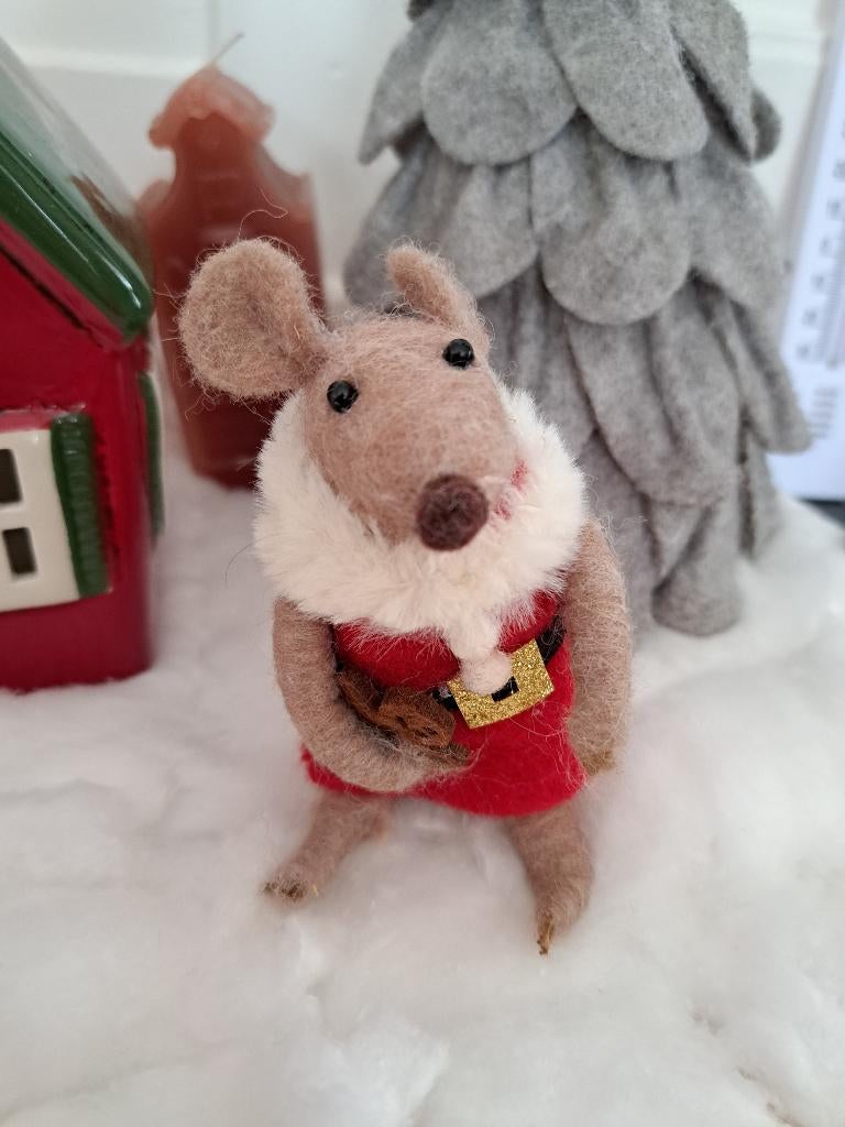 Vilten muisje, Ophalen of Verzenden, Gebruikt, Figuurtje(s)