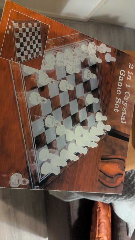 Nieuwe Schaak- en Damset, Een of twee spelers, Ophalen of Verzenden, Nieuw