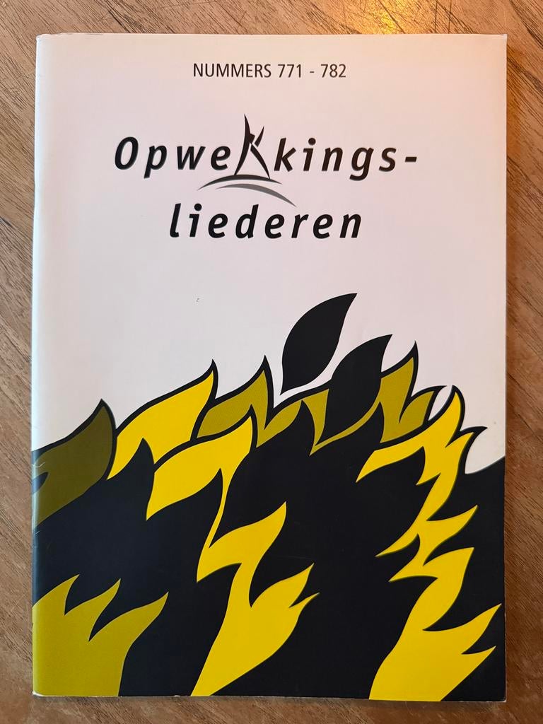 Opwekkingsliederen 771-782, Muziek en Instrumenten, Ophalen of Verzenden, Zo goed als nieuw, Religie en Gospel, Piano