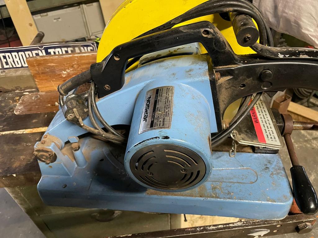 Dry cutter Staalzaagmachine, Ophalen of Verzenden, Gebruikt