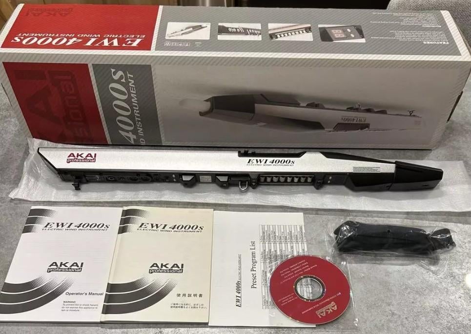 Akai EWI 4000S Nieuw - Elektronische Blaasinstrument, Ophalen of Verzenden, Nieuw, Houtblazer