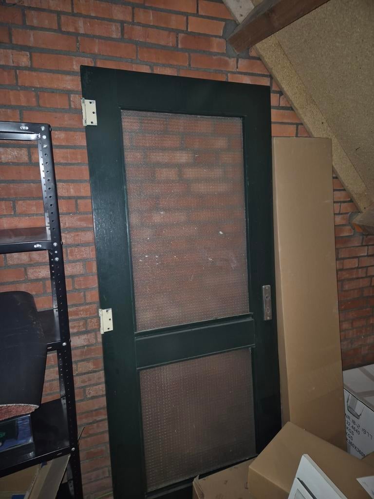 Buitendeur, Deurkozijn, 150 tot 225 cm, Hout, Ophalen