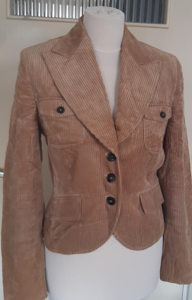 Prachtig colbert Josephine & Co,stijl Claudia Sträter,Purdey, Maat 38/40 (M), Josephine & Co, Beige, Nieuw