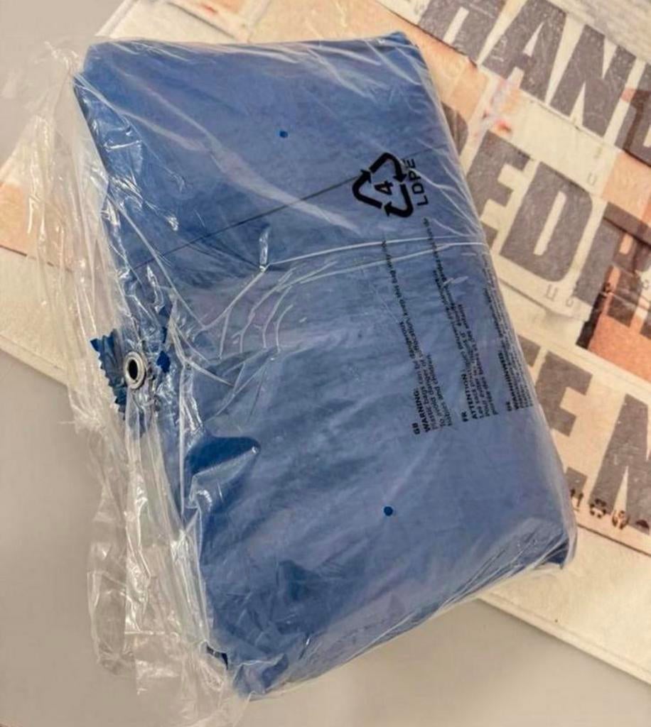 Silverline Afdekzeil dekzeil zeil waterdicht 480 610 cm, Nieuw, Ophalen of Verzenden, H, H