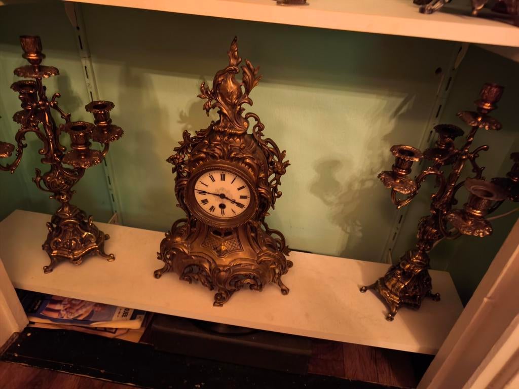 Mooi Frans klokkenstel no 3, Ophalen