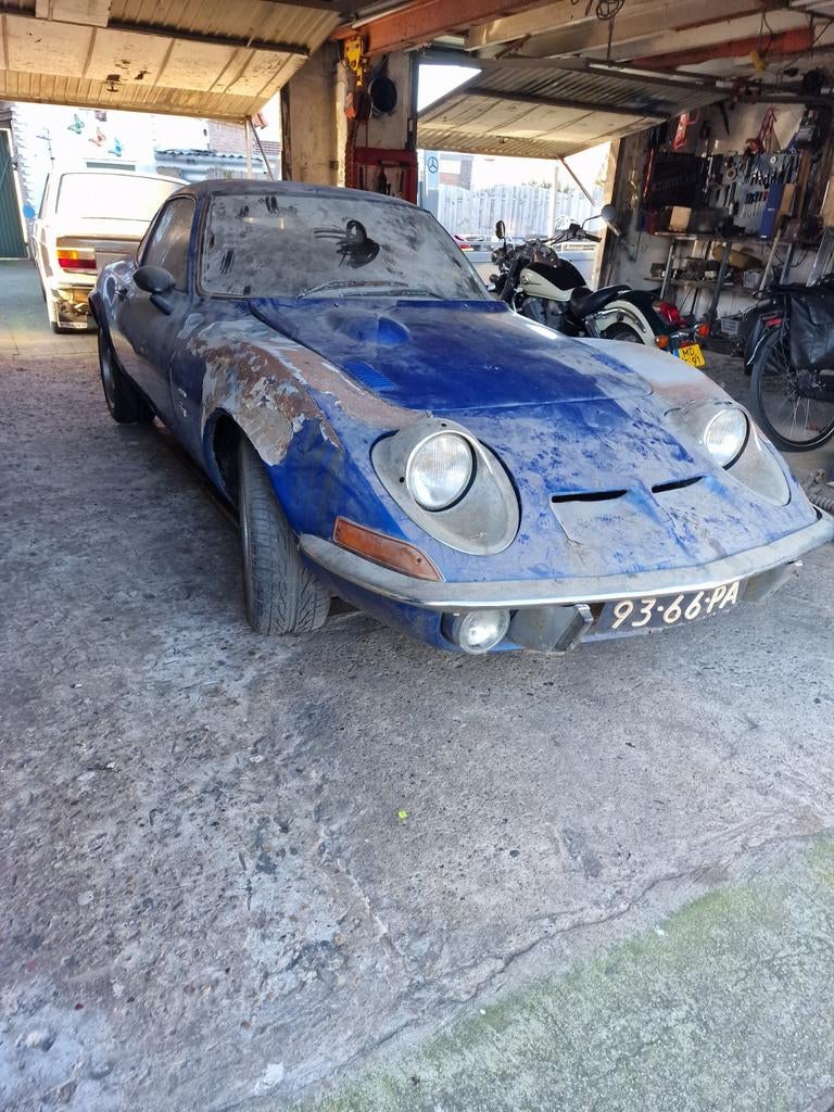 Opel oldtimers  schuurvondst project opknapper loop sloop, Auto-onderdelen, Carrosserie en Plaatwerk, Ophalen of Verzenden, Voor
