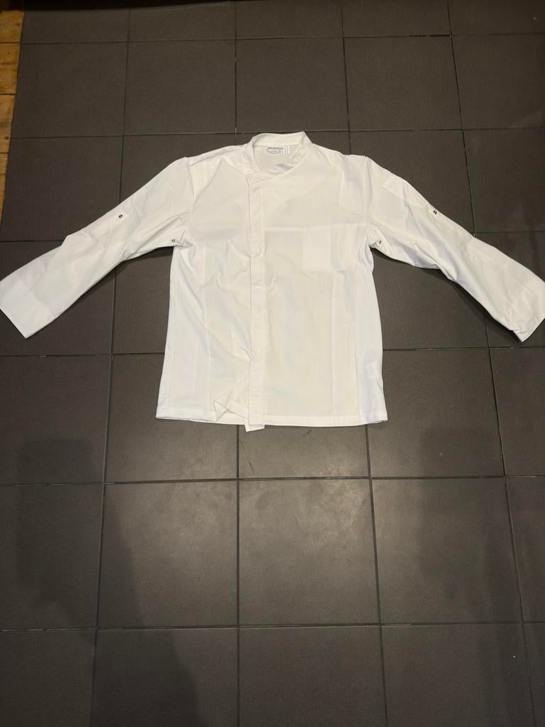 Koksbuis & nette horeca broeken, Ophalen, Zo goed als nieuw, Wit