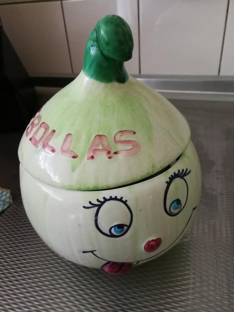 Uien pot keramiek, Ophalen, Overige materialen, Pot, Bus of Blik