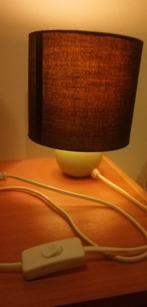 Bureaulampje met lampenkap, Ophalen of Verzenden, Minder dan 50 cm