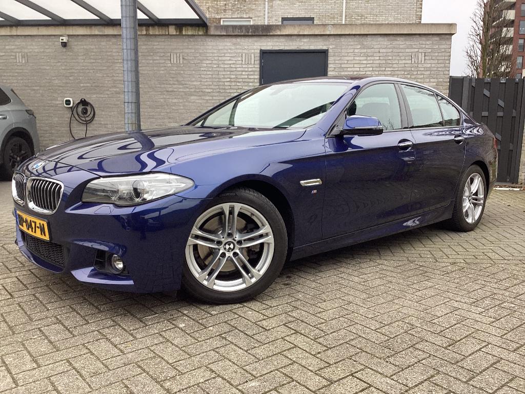 BMW 520i, M-sport, ‘16, NL-auto, 116 dkm. INRUIL MOGELIJK, Auto's, BMW, Automaat, Achterwielaandrijving, Zwart, 4 cilinders