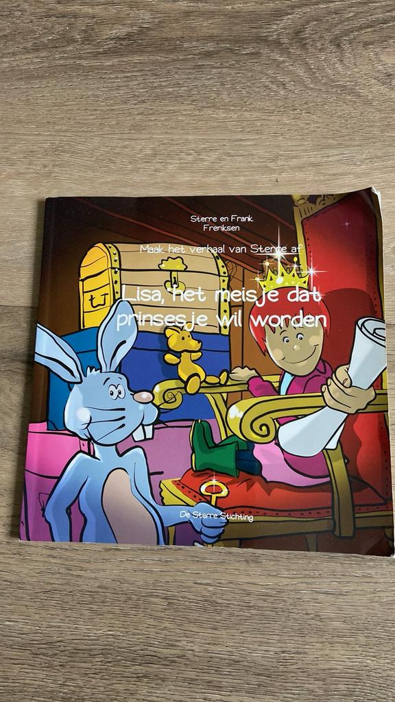 Lisa wil prinsesje worden - Mooi kinderboek, Ophalen of Verzenden, Gelezen, Fictie algemeen